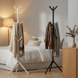 Porte-Manteau sur Pied Design -  Noir et Blanc
