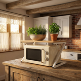 Étagère de Rangement pour Micro-ondes - Design Scandinave