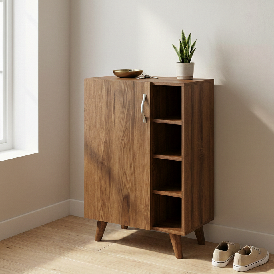 Meuble d'Entrée avec un port de rangement et desgin décoratif p3