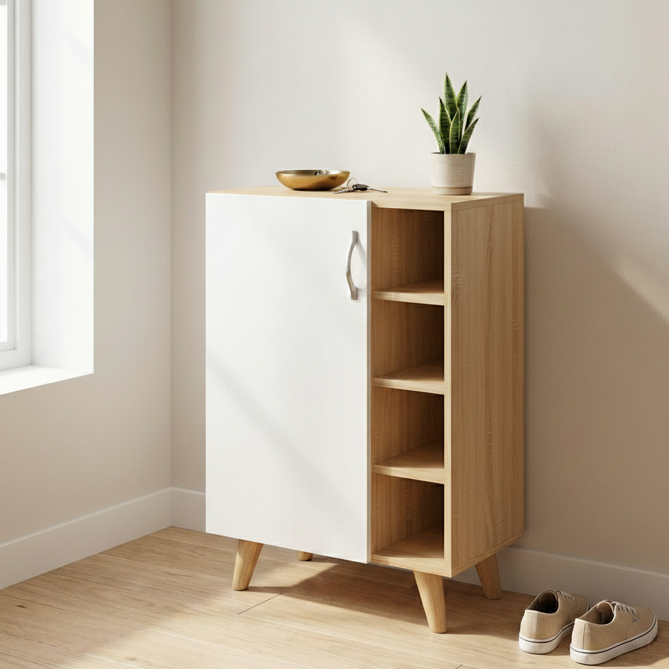 Meuble d'Entrée avec un port de rangement et desgin décoratif p8