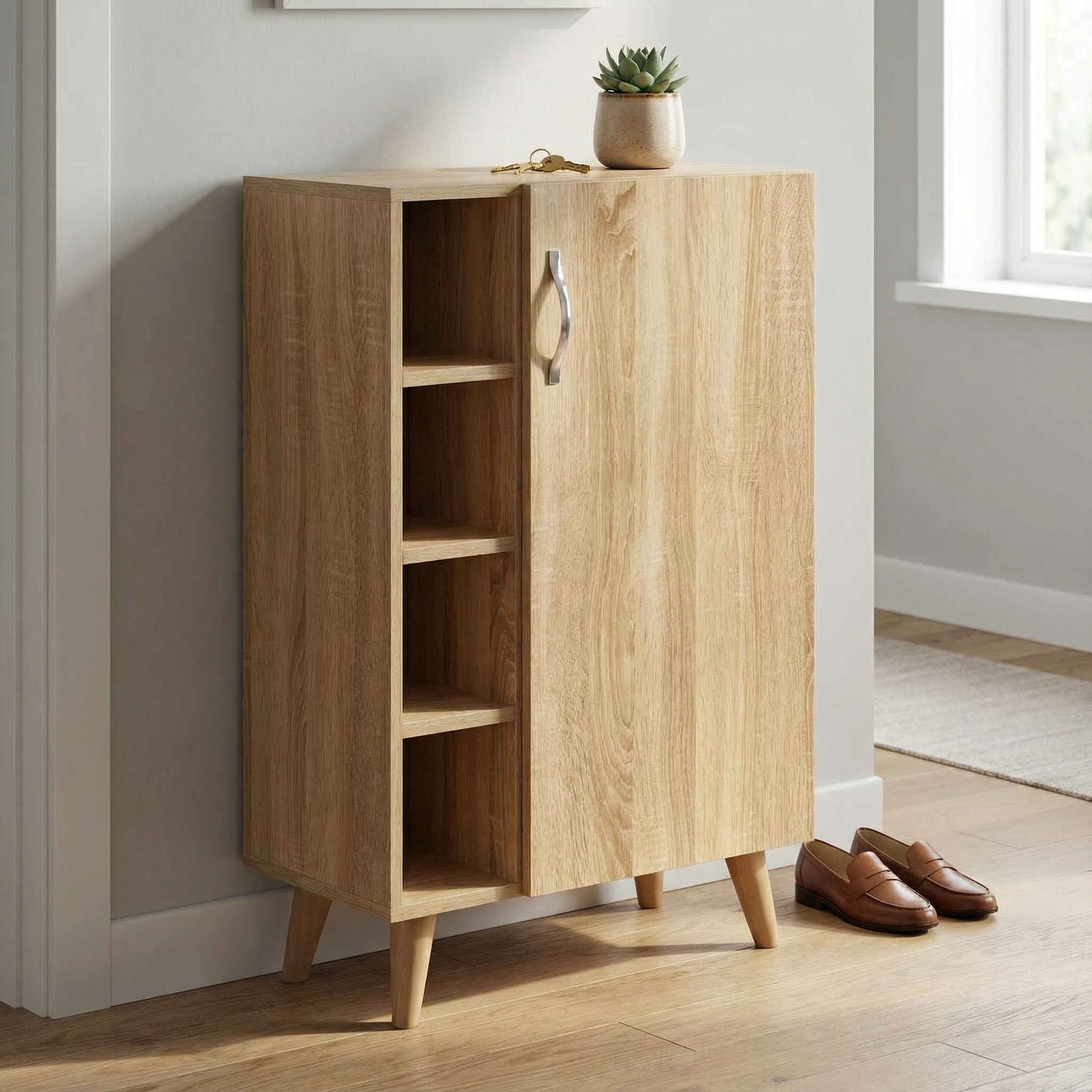 Meuble d'Entrée avec un port de rangement et desgin décoratif p10