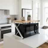 Étagère de Rangement pour Micro-ondes - Design Scandinave