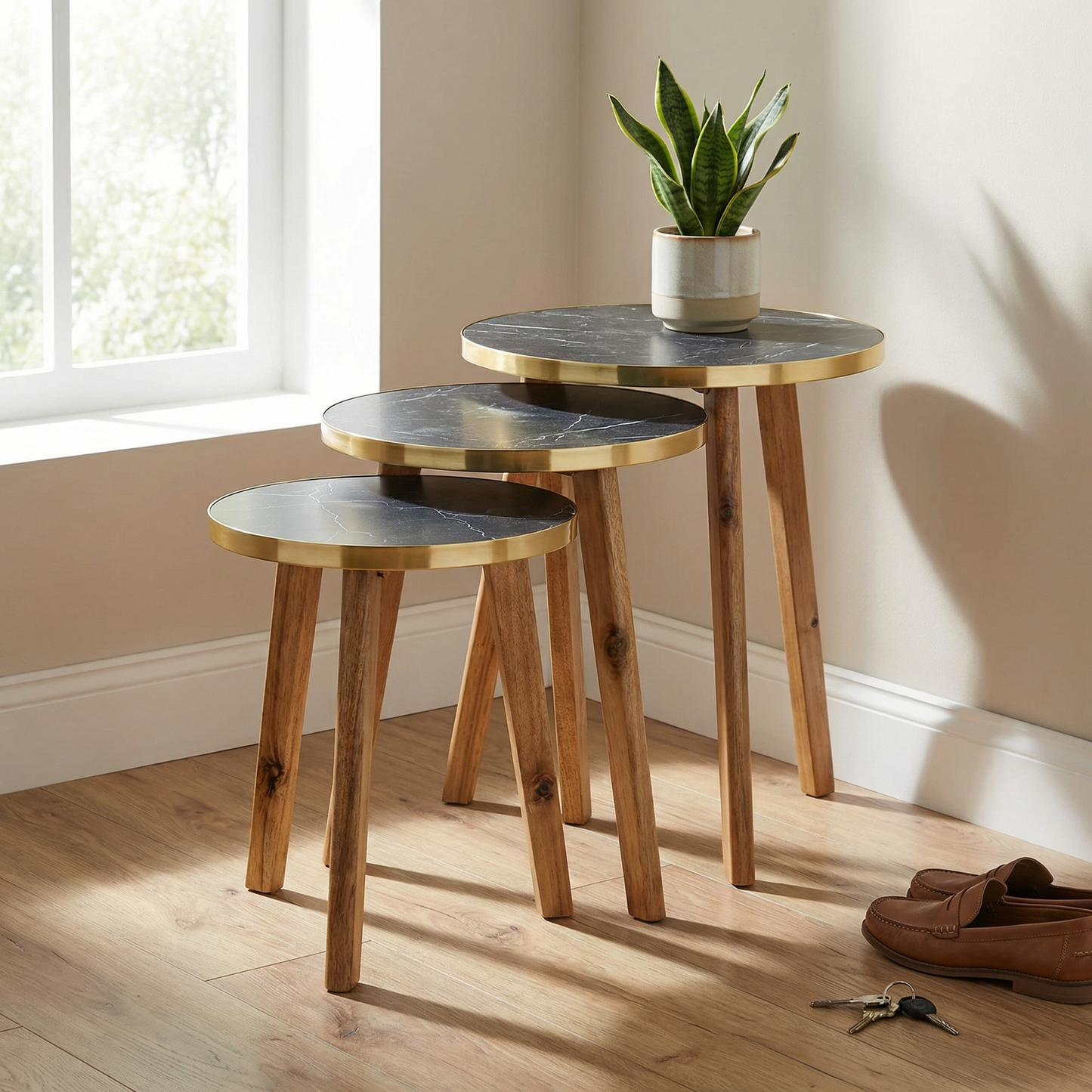 Pack de tables 3 piéces