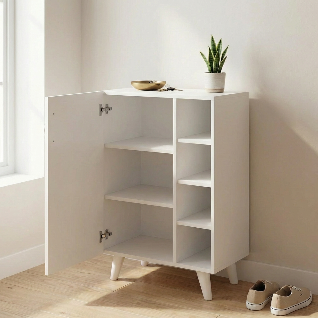 Meuble d'Entrée avec un port de rangement et desgin décoratif p11