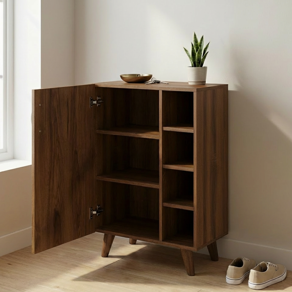 Meuble d'Entrée avec un port de rangement et desgin décoratif p3