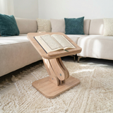 Support Ergonomique Ajustable en Bois